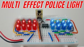 Police 🚓 Strobe Light 🚨 Having 5 pattern [upl. by Mahau]