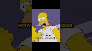 Homer and Bart stole Flanders eggs😳 [upl. by Eevets420]