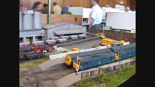 Easington Lane at Perth Green Model Rail Show Jarrow 2009 [upl. by Adyol]