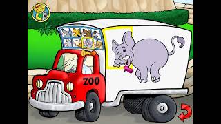 Barney Lets Go to the Zoo  DVD Menu Walkthrough [upl. by Galen560]