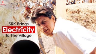 Swades  SRK brings electricity to the village  Movie Scene  Shah Rukh Khan Gayatri Joshi [upl. by Eityak]