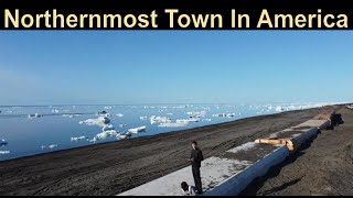 Arctic Ocean Drone Footage Barrow AK [upl. by Merriam694]