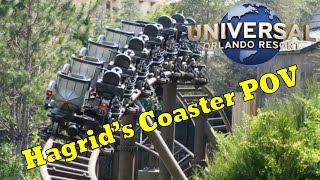 Hagrid’s Magical Creatures Motorbike Adventure POV Universal Orlando [upl. by Ahsietal]