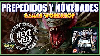 PREPEDIDOS Games Workshop y NOVEDADES Warhammer Community [upl. by Gurolinick159]