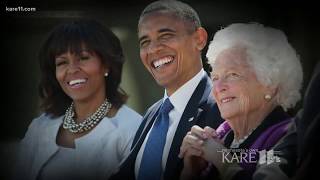 Viewing funeral plans announced for Barbara Bush [upl. by Enyleve555]