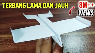 How to make paper glider plane  Paper glider plane easy to make [upl. by Leonelle]