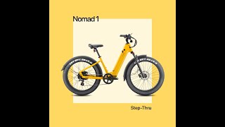 Introducing the Nomad 1 A durable fat tire ebike for all terrain [upl. by Attaynek422]