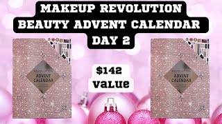 Makeup Revolution Beauty Advent Calendar Day 2 makeuprevolution beautybox beautyadventcalendars [upl. by Ivzt278]