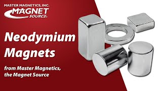 Neodymium Magnets from Master Magnetics the Magnet Source [upl. by Zetroc]