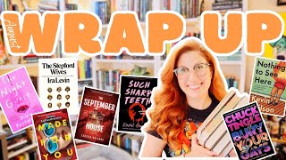 August Reading Wrap Up 2024 THREE 5 STAR BOOKS this month Thriller • Horror • Feminist [upl. by Niawat]