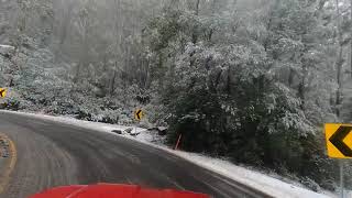 Mt Baw baw Road With Snow 002 [upl. by Cthrine]