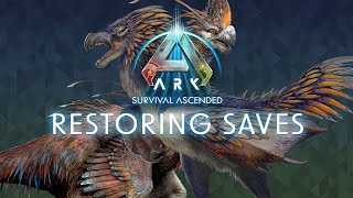 How to Backup AND Restore Ark Survival Ascended Saves Nitrado Guides [upl. by Akimak75]