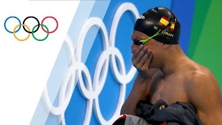 Second chance for a Spanish swimmer after leaving the pool in tears [upl. by Russia451]