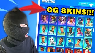 I BOUGHT A 5 OG FORTNITE ACCOUNT [upl. by Hbahsur]