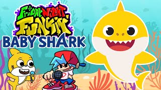 FNF VS Baby Shark  Baby Shark Song mod Botplay █ Friday Night Funkin █ [upl. by Susanna]