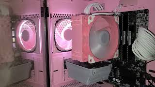 vetroo mo3 pink pc case update [upl. by Beeck]