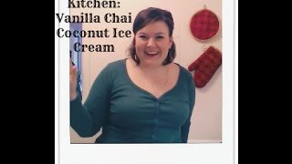 Keto Test Kitchen Vanilla Chai Ice Cream [upl. by Anneehs]