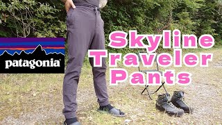 patagonia スカイライン･トラベラー･パンツ テルボンヌ･ジョガーズに似てる Skyline Traveler Pants Jogger pants for three seasons [upl. by Gerge]