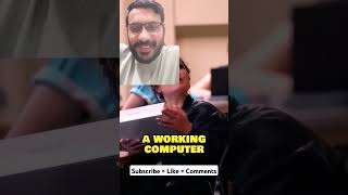 MacBook gift for random lady youtubeshorts shorts viral humanity help laptop fun gift [upl. by Loziram]