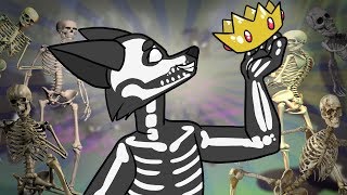 Animal Jam BECOMING THE SKELETON QUEEN [upl. by Gylys]