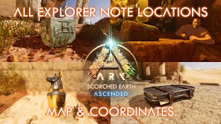 Where To Find ALL Artifacts On Scorched Earth  ARK Survival Ascended Scorched Earth [upl. by Lebama434]