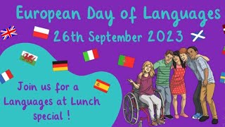 European Day of LanguagesLanguages at Lunch Special [upl. by Olfe376]