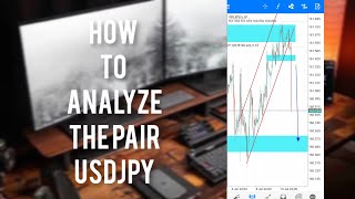 HOW TO ANALYZE USDJPY  SIMPLE STRATEGY [upl. by Ahsitam]