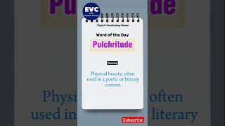 quotPulchritudequot Meaning in English English Vocabulary Course english englishvocabulary [upl. by Aihsit]