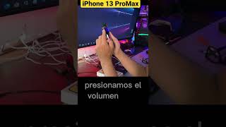 Cómo forzar apagado de iPhone 13 ProMax cuando no funciona el táctil [upl. by Adnauqaj296]