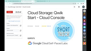 2024 Cloud Storage Qwik Start  Cloud Console  qwiklabs  GSP073  With Explanation🗣️ [upl. by Luapnaes939]