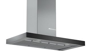 BOSCH DWB098G50I Serie  4 90 cm Wallmounted Stainless steel Hood [upl. by Matheny]