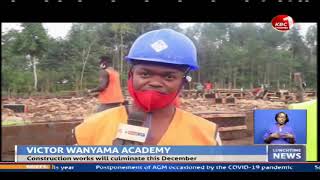 Construction of Victor Wanyama Sports Academy kicks off [upl. by James]