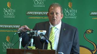 Southeastern Football Frank Scelfo Introductory Press Conference [upl. by Atiuqram]