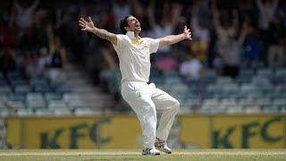 Every Mitchell Johnson wicket from the 201314 Ashes [upl. by Ardnohsed715]