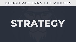 Strategy  Design Patterns in 5 minutes [upl. by German]