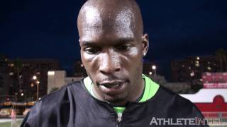 Ochocinco night workout WR tips  lots of talk [upl. by Llecrup861]