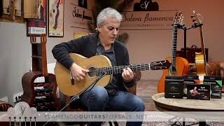 Víctor Quintanilla 122022 flamenco guitar for sale played by Pedro Javier González [upl. by Arres]