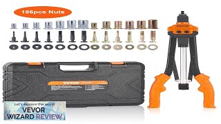 VEVOR Rivet Nut Tool 16 inch Rivnut Tool Kit with 13PCS Metric Review [upl. by Rind]