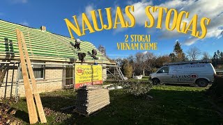 Naujas Stogas  2 Stogai vienam kieme [upl. by Madge]