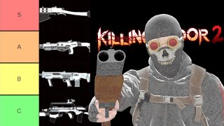 Killing Floor 2  Support Weapons Tier List [upl. by Rramo]