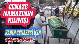 Cenaze namazı nasıl kılınır Kadın Uygulamalı örnek video [upl. by Saree415]