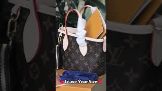 2024 Christmas Gift Real VS Fake Louis Vuitton Neverfull Bags unboxing checking [upl. by Bolen750]