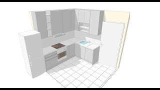 Simple kitchen in KitchenDraw [upl. by Anayit]