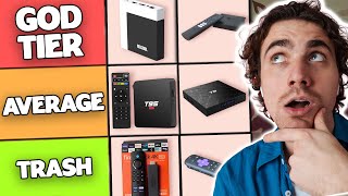 BEST Android TV Box Tier List 2024 [upl. by Monteria616]