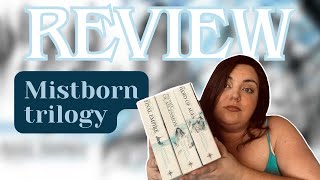 Mistborn Trilogy by Brandon Sanderson  Spoiler Free Series Review  Heartbreakingly disappointing [upl. by Ahsinan]