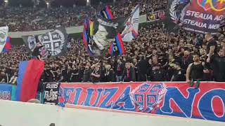 Peluza Nord Steaua”Ale ale Steaua București Ale Acasă sau deplasare calcă totul in picioare”💪❤️💙 [upl. by Knarf]