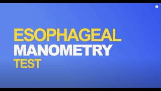 How to Prepare for Your Esophageal Manometry Test  UCLA Health [upl. by Akcirderf]