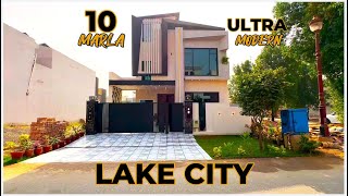 10 Marla House for Sale in Lake City  Modern amp Elevated Unique Design  Lake City M2A [upl. by Subak]