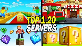 Top 10 BEST Minecraft Servers to Play 2024 121 [upl. by Schiff]