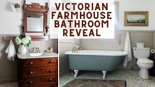 Victorian Farmhouse Bathroom REVEAL [upl. by Nathanial158]